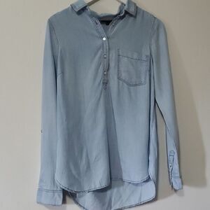 Staccato Sky Blue Casual Shirt